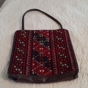 African fabric purse